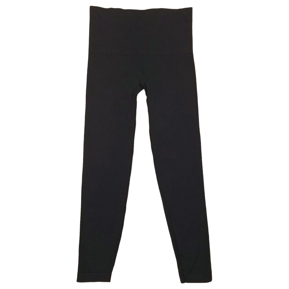 Spanx High Waist Leggings Black Sz Large